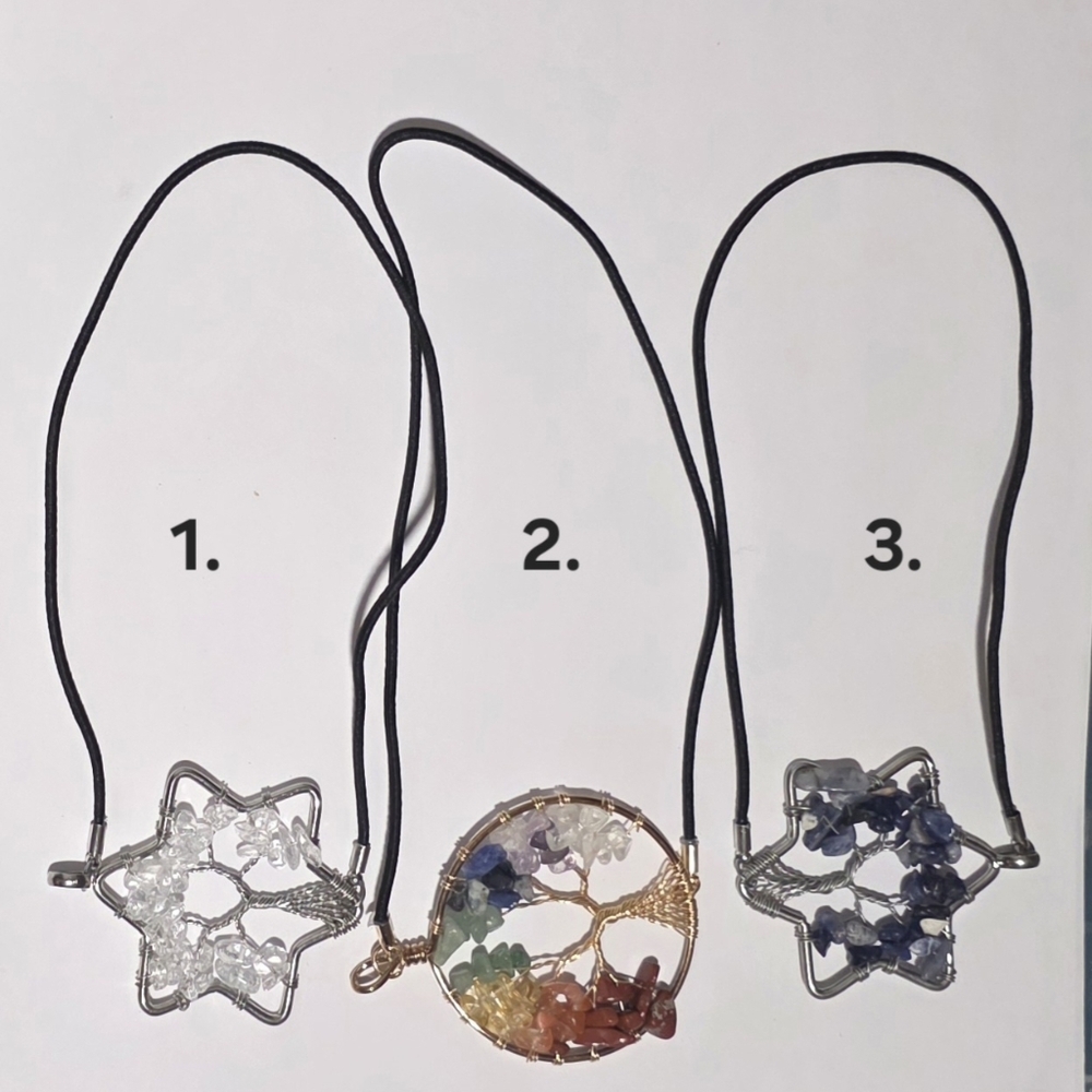 3pc Tree of Life & Pendant Necklace$